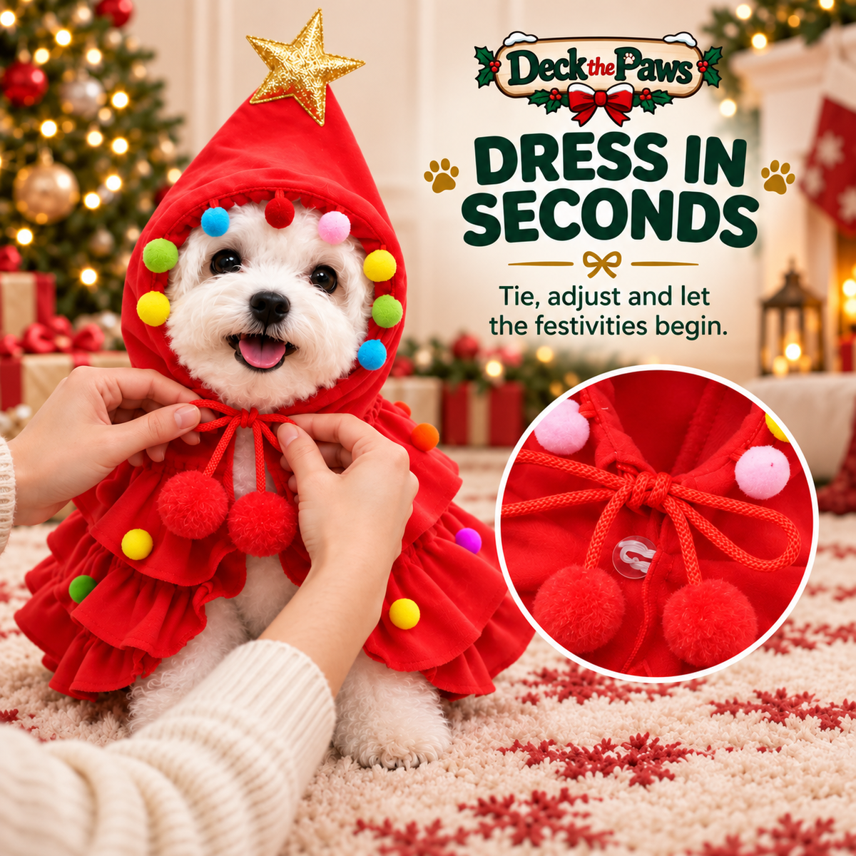Christmas Tree Pet Costume