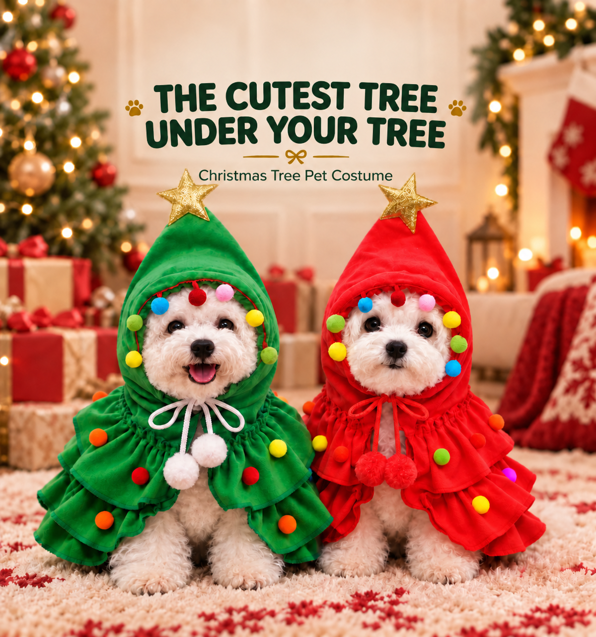 Christmas Tree Pet Costume
